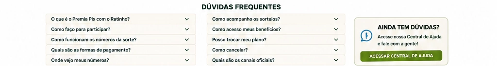Dúvidas frequentes